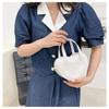 Women's New Mini Crossbody Chain Shoulder Bag Fashion Love Shape Candy Color Jelly Single Shoulder Bag Handbag Women's Satchel