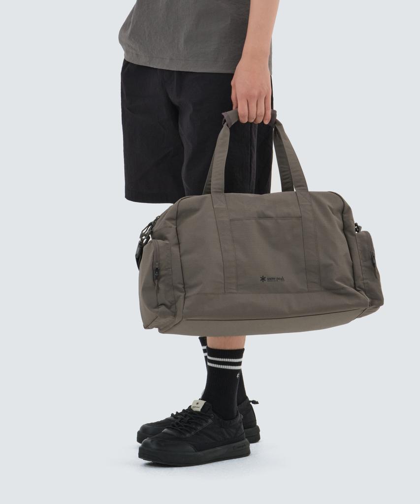 Snowpeak Apparel Dual-Tech Utility Tote Bag (S25Suftb38) Dark Khaki