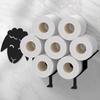 Holder stand hanger shelf for toilet paper rolls sheep lamb bathroom