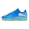 Puma Future 7 Play Comfortable Lightweight Durable Low-Top Kids Soccer Shoes Kids Soccer Shoes Blue Green 107950-01