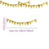 Gold Star & Moon Party Decorations - Hanging Backdrop for Weddings