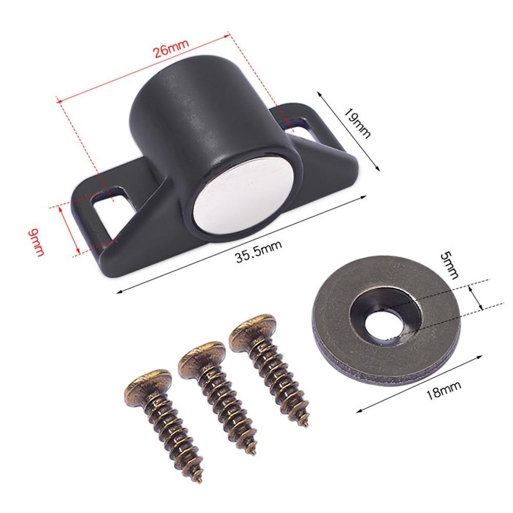 No Punching Magnetic Door Stopper Easy To Install Wardrobe Stopper New Door Lock Buckle  Cupboard