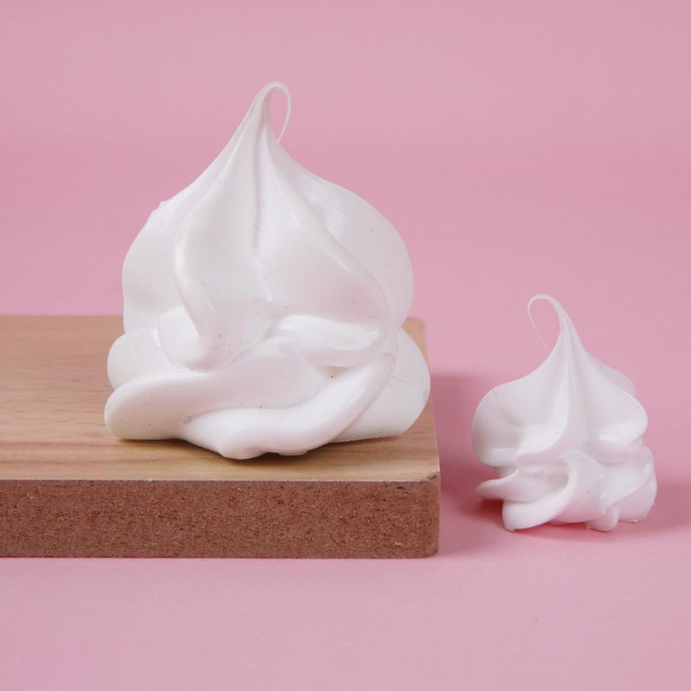 Mini Simulation Ice Cream Cone Realistic Miniature Kitchen Model DIY Craft Material  for Display