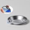 6/12/24pcs Stainless Steel Painting Color Bowls 5cm Oil Paint Trays Paint Color Mixing Cups Color Painting Teaching Tools TMZ