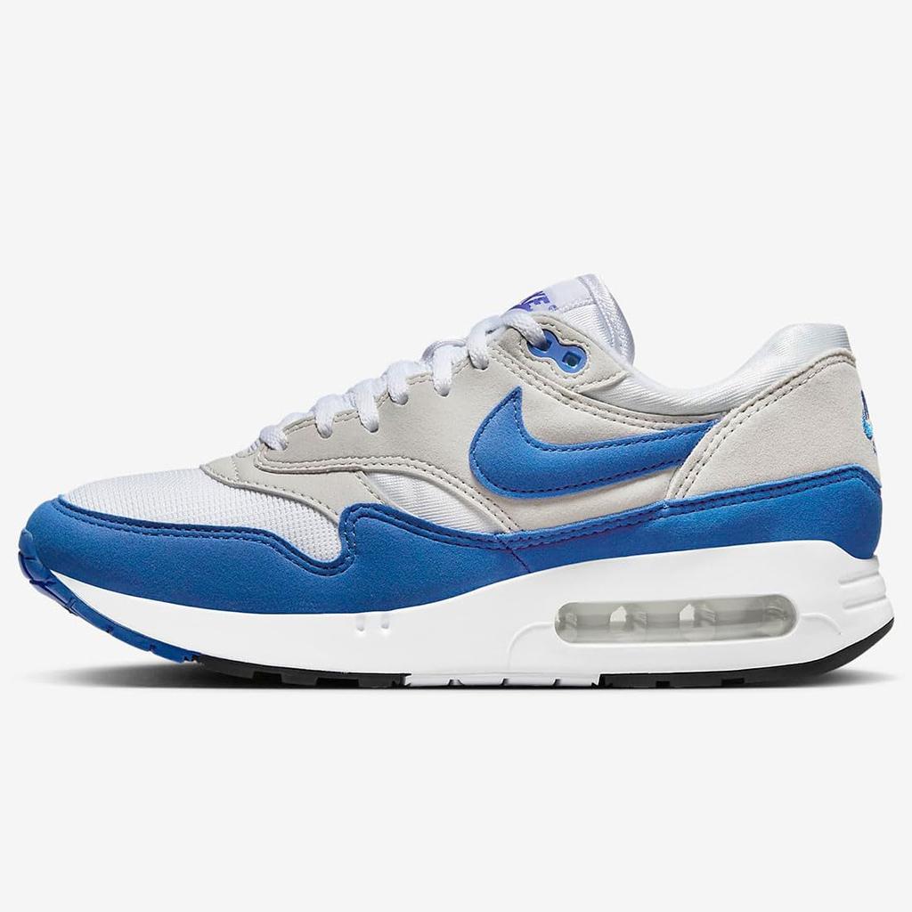 Nike Air Max 1 Premium AIR MAX 1 PRM Neutral Blue Japan Size '86 '86 White/Light Gray/Black/Royal DO9844-101 23.5cm