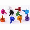 2PCS 6#-32UNC  Color Aluminum Knurling Hand Thumb Screws Computer Case DIY Side Panel Hard Drive Graphic Card Screws