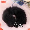 Mini Anal Plug with Fox Tail for Butt Plugging, SM Sex Toys and Punishment Tools for Adult Discipline