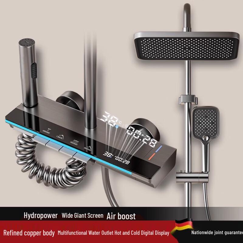 ZISIZ Thermostatic Piano Key Shower System