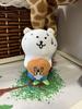 Plush Bear Joke Pendant With Embracing Hazelnuts Sushi And Designs Mermaid