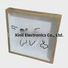 Travel Storage Box Movie Ticket Photo Frame for Collectibles