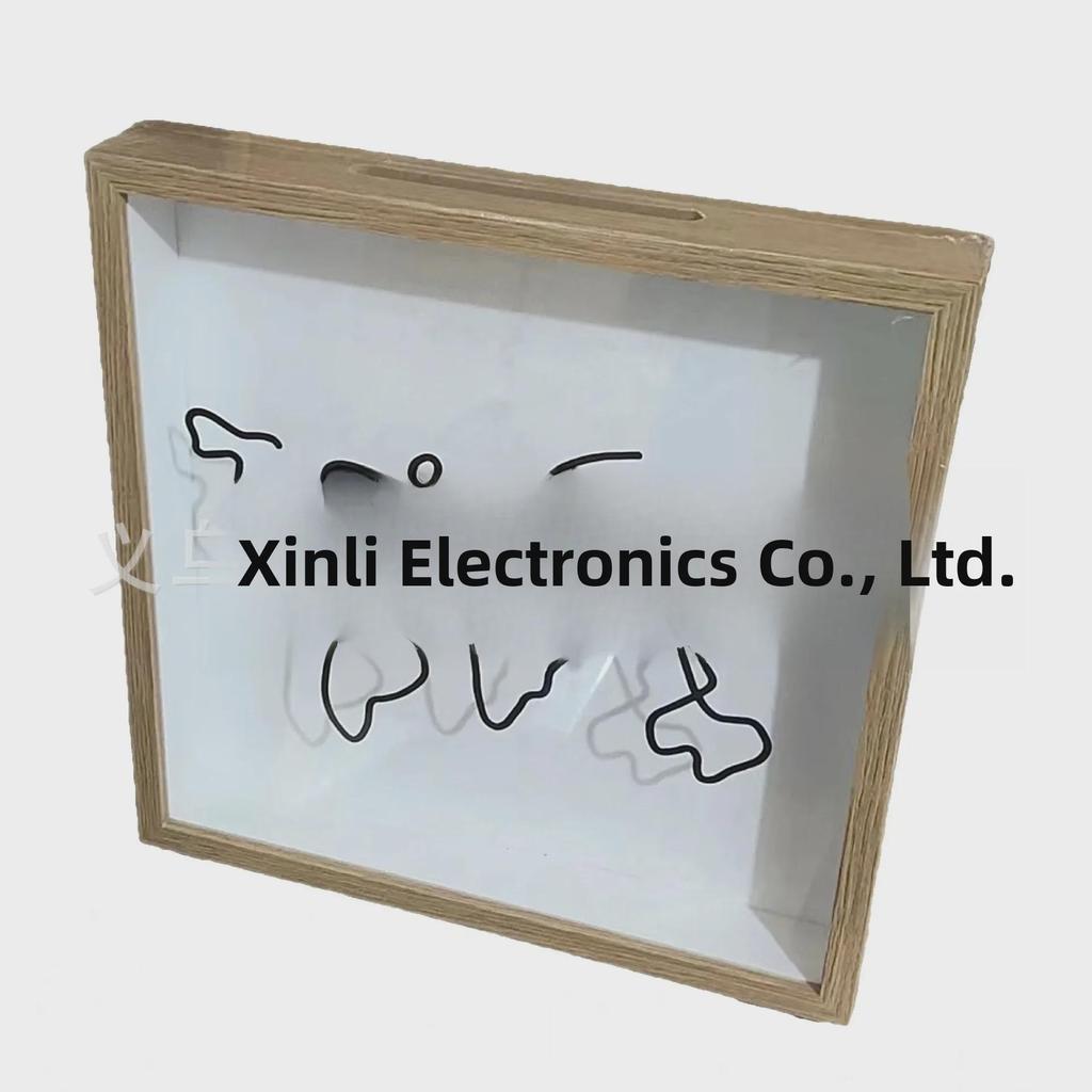 Travel Storage Box Movie Ticket Photo Frame for Collectibles