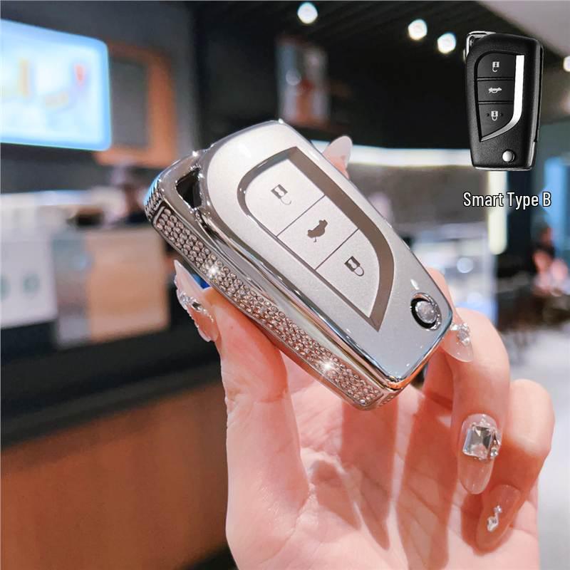 Fits Older Model Toyota Corolla Levin Key Case Camry IZOA RAV4 Reiz Highlander Buckle Standard