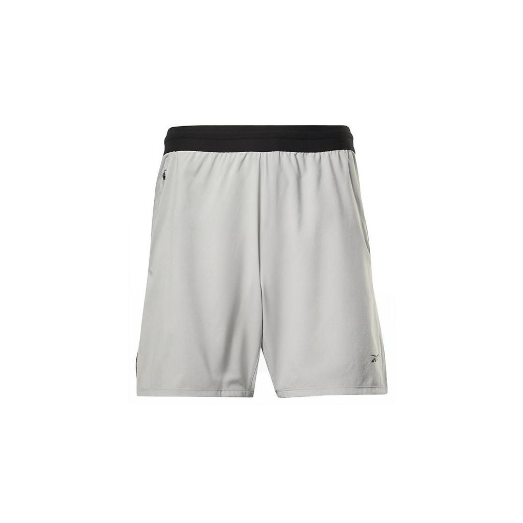 Reebok Knitted Training Mid-Rise Shorts Men Shorts White IC1609