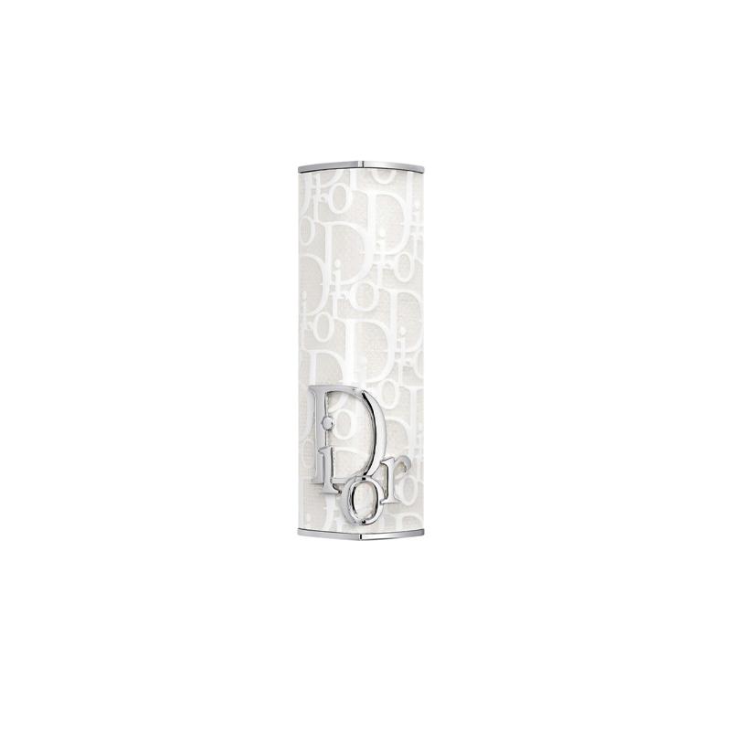 DIOR fashion clarinet lipstick shell elegant without lipstick paste #3 White Canvas чёрный