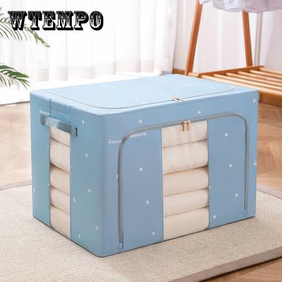 Foldable Storage Organizers Clothes Blanket Quilt Organizer Box Large Capacity Closet Sweater Storage Clothes Cabinet Organizer