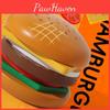 Wooden Hamburger Simulation Sandwich Set Food Assembly Paired With Toys Children
