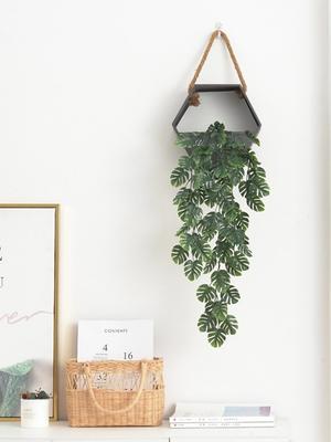 1Pc Artificial Turtle Leaf Plastic Plants for Home Wedding Arch Garden DIY Living Room Decoration Wall Hanging