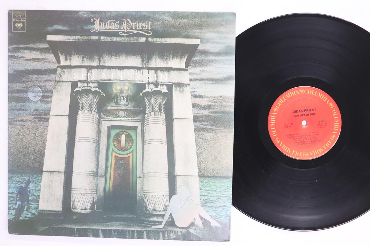 Виниловая пластинка JUDAS PRIEST Sin After Sin PC34787 COLUMBIA 1977 США Металл Б/у