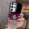 Floral Skull Flower Skeleton Shockproof Phone Case for Samsung A17 A16 A15 A14 A37 A57 A36 A56 A26 A35 A55 A25 A34 A54 A24 A13 A