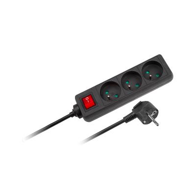 Extension Cord Power Strip 1.5M 3 Sockets 3X1.0Mm2 Rebel Switch
