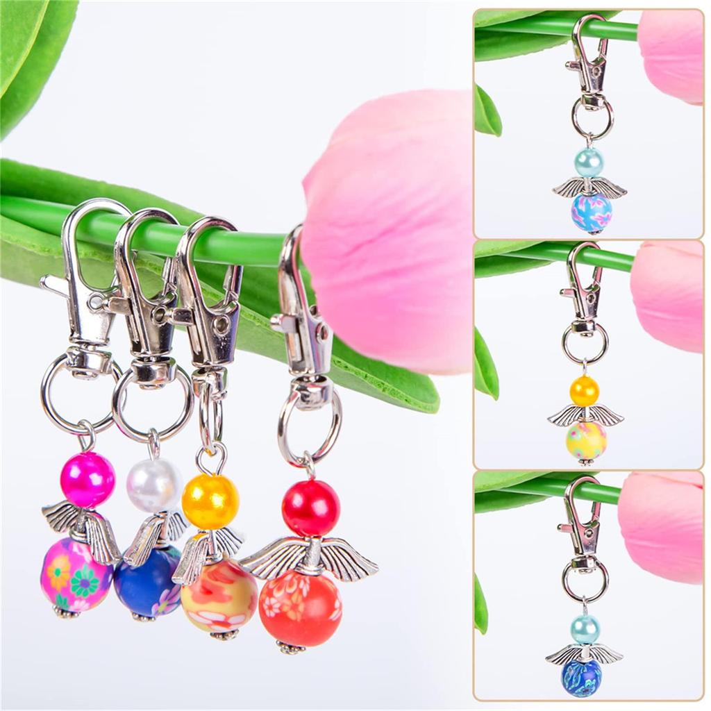 Angel Keychain for Weddings, Birthdays, Baby Baptisms, and Communion Decorations