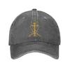 Calvary Cross Orthodox Baseball Cap for Unisex Women Distressed Washed Snapback Hat  Outdoor All Seasons Adjustable Fit Caps Hat
