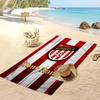 Southampton FC Personalized Printed Beach Towel Soccer Logo Support Custom Name Text Absorbent Towel For Sport Travel Special Gift