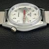 REFURBISHED VINTAGE SEIKO 5 AUTO 6309A JAPAN MENS ARABIC SILVER WATCH a175402-2