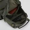 Casual Multi Pockets Men Chest Bag Shoulder Bag Multifunction Sports Message Bag Solid Color Cloth Crossbody Bag Travel