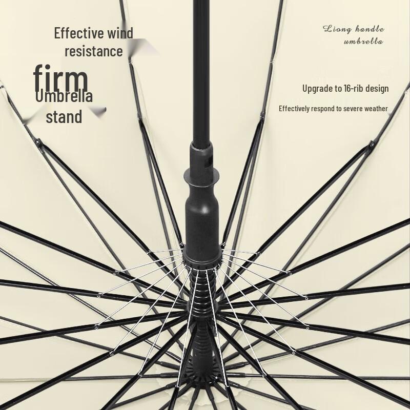 MAYDU Automatic Windproof Long Handle Sun & Rain Umbrella