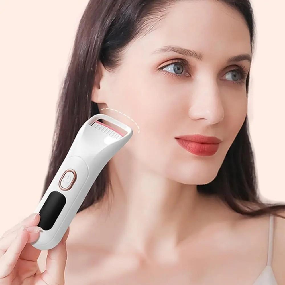 Temperature Control Heated Eyelash Curler Digital Display Eyelash Grafting Tool  Women