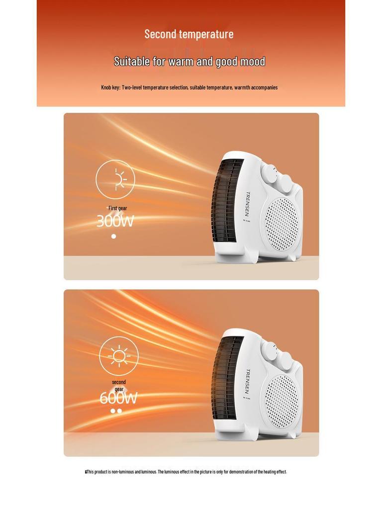 Compact High-Power Space Heater for Home & Office