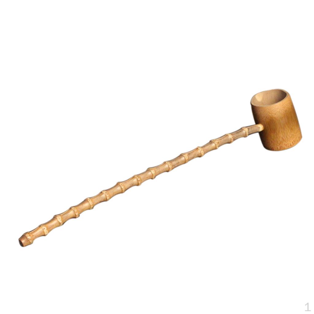 Bamboo Japanese Style Ornament Water Ladle 43x7x5cm #1