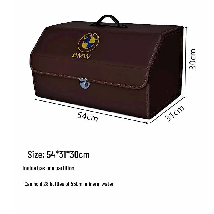 Multifunctional Car Trunk Organizer with Logo