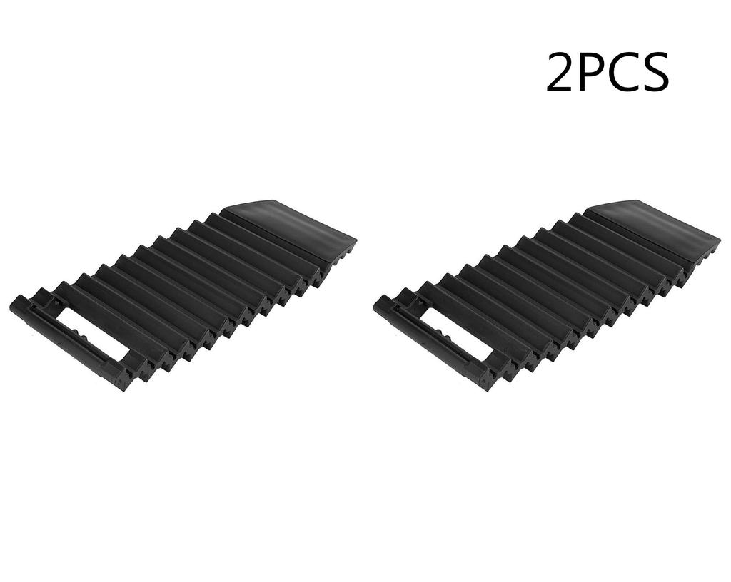 Universal Emergency Tire Traction Mat - Anti Skid Car Wheel Pads for Snow Mud Ice Sand All Terrain