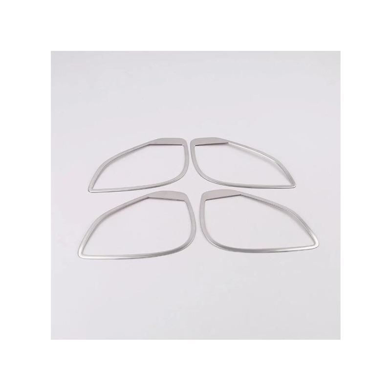 Car Door Ide Audio Speak Sound Cover For Mitsubishi Eclipse Cross 2017 2018    Ring Circle Lamp Trim 4pcs