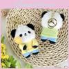 Panda Plush Sunflower Toys Bag Hanging Accessories Keychain Pendant Souvenir