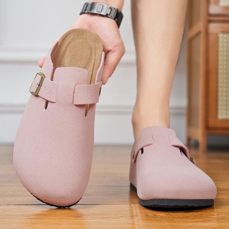 Fashion Classic Shoes Clogs Slippers Women Men Soft Footbed Suede Sandals With Arch Support Trendy Beach Slides Home Men Mules