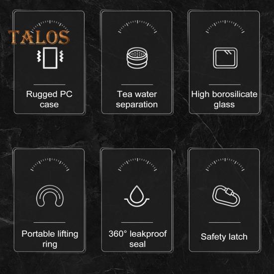 1500ml skleněná láhev na pití se slámovou rukojetí Nerezový čajový spařovač a silikonové pouzdro s ochranou proti úniku motivační láhev na vodu pro každodenní pití