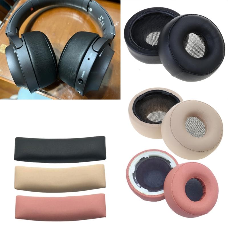Replacement Earphones Earpads Headband for WH-H800 Headphones Ear Cushions Headsets Earcups Optional Color