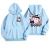 Women's Casual Fashion Halloween Printed Leisure Hooded Sweatshirt With Pockets