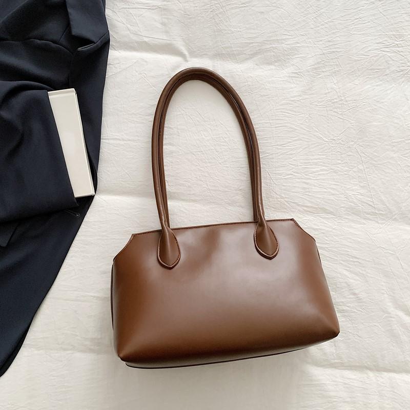 

Винтажная сумка-тоут премиум-класса большой вместимости, женская, 2025, осенняя, новая модная универсальная сумка-шоппер на плечо для поездок на работу