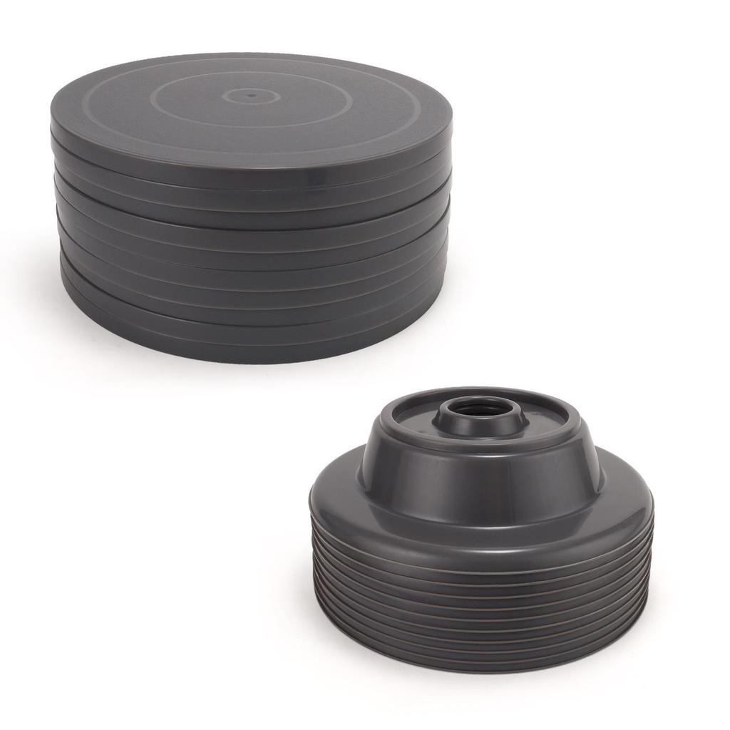 Rotating Cake Decorating Stand - Lightweight & Stable Plastic Turntable