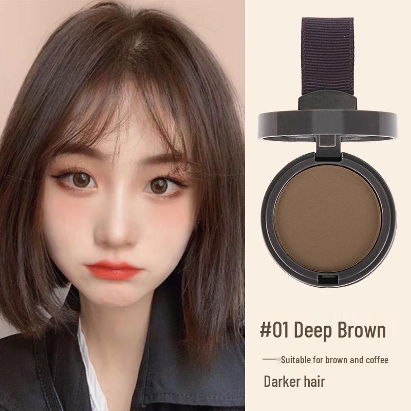 MAYCHEER Hairline Shadow: Hairline and Temple Contour Powder for Filling Forehead Edges.