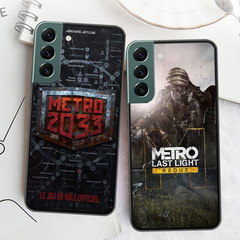 Metro 2033 Phone For Samsung S25 Edge Galaxy S22 Ultra S21 S10 S9 Plus S20 S23 S24 FE Case S10E Cover Silicone Soft Coque Fundas