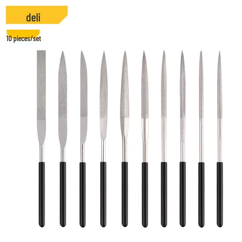 Deli Diamond Assorted File Set 5x180mm