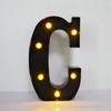 1PC 21.8cm LED Letter Light Luminous Letter and Number Night Light Suitable for Home Bar Wedding Birthday Party Decoration