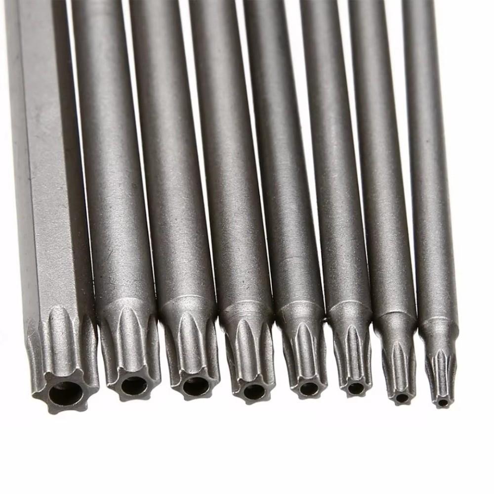 8PCS T8-T40 Hex Head Allen Wrench Drill Bits Set Screwdriver Socket Bit  Wrench Use