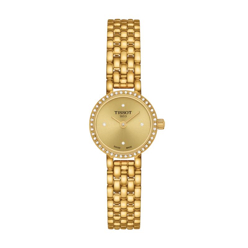 TISSOT Quartz Movement 30m Water Resistance Women s Watch 19.5mm Gold Dial T140.009.63.026.00 Gold Dial