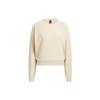 Rco Grafik Sweatshirt Logo Sport Lässig Rundhals Damen Sweatshirt Rock Sand Staub IP7088